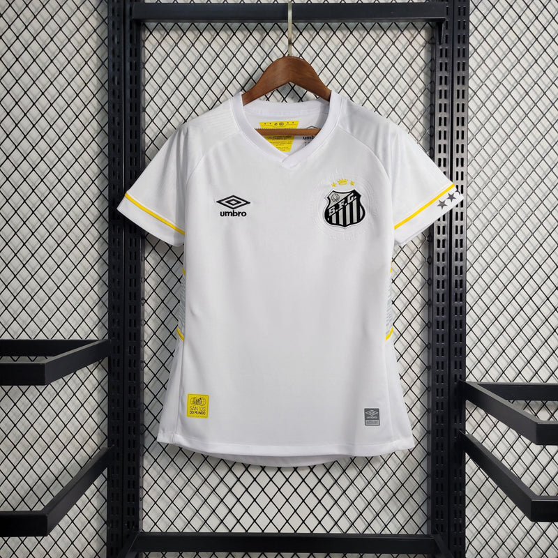 Camisa Santos Titular 23/24 - Umbro Feminina