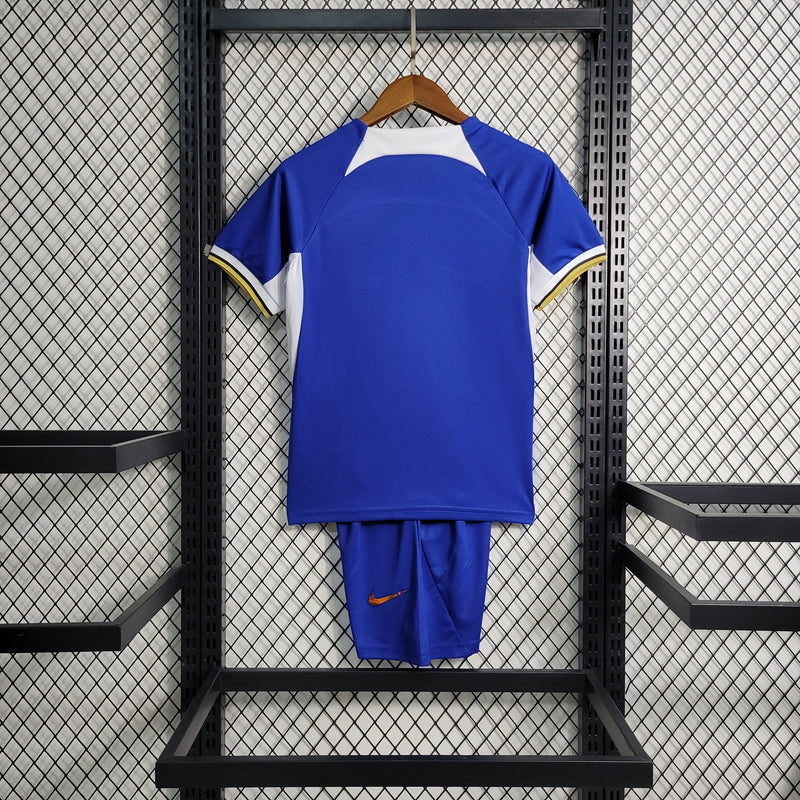 Kit Infantil Chelsea Titular 23/24