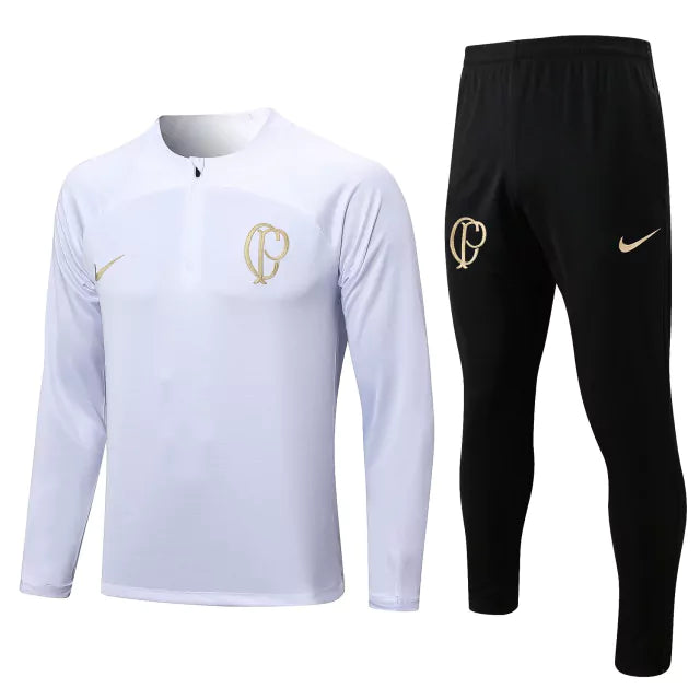 Conjunto de Treino do Corinthians 23/24 Branco - Vest Fut