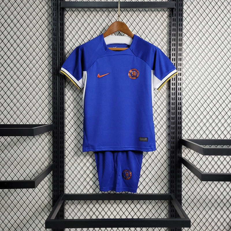 Kit Infantil Chelsea Titular 23/24