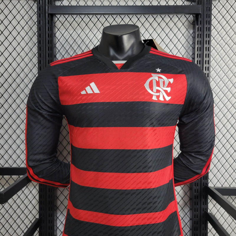 Camisa Flamengo Manga Longa 24/25 - Versão Jogador