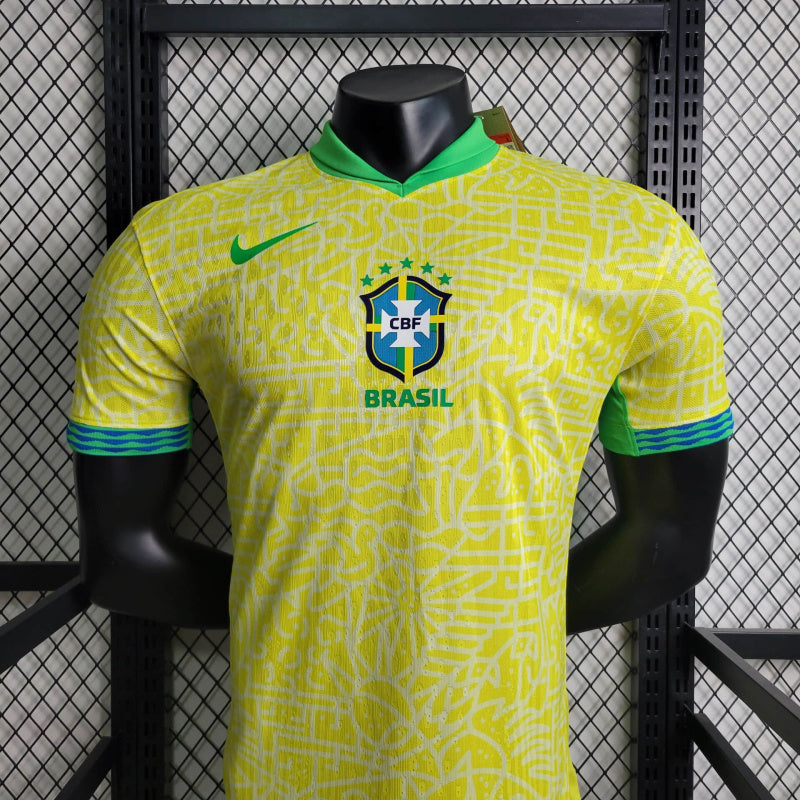 Camisa Brasil Titular 24/25 - Nike Versão Jogador